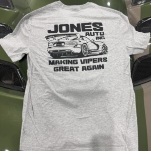 Gray Jones Auto Tee- Medium