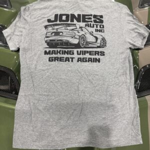 Dark Gray Jones Auto Tee- Medium