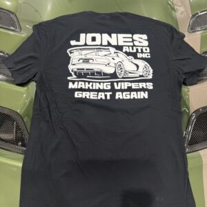 Black Jones Auto Tee- Medium